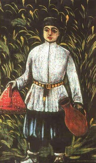 Niko Pirosmanashvili Boy Delivering Lunch oil painting picture